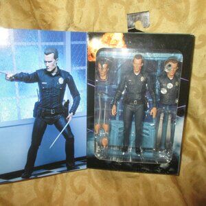 NECA REEL TOYS TERMINATOR 2 JUDGMENT DAY Ultimate T-1000 ROBERT PATRICK
